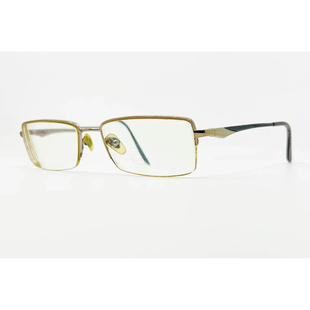 Ray-Ban Eyeglasses Mens Silver Rectangle RB 6154 2531 54-17-140